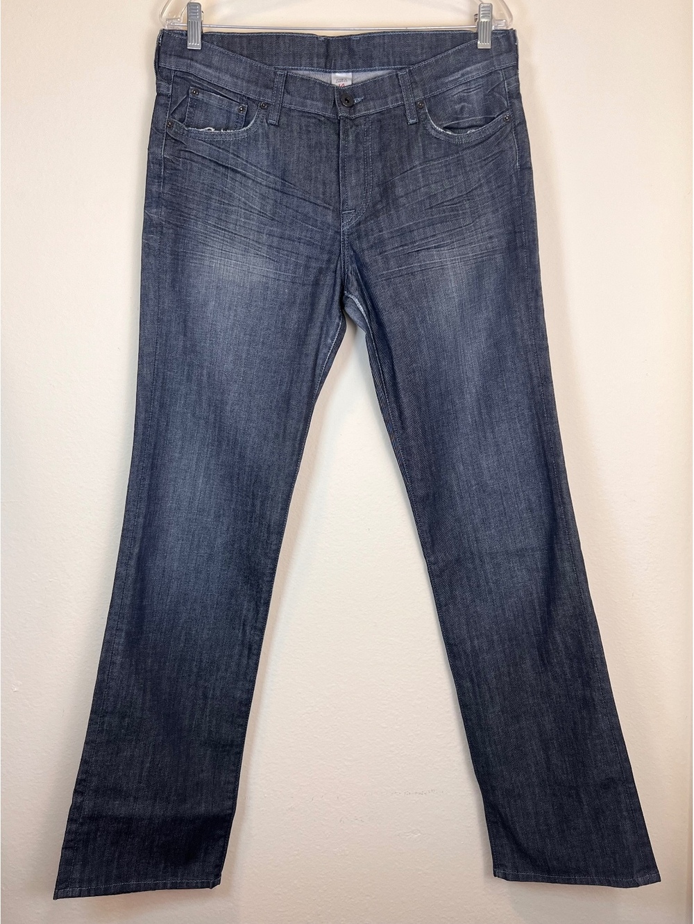 Vintage LUCKY BRAND Dungarees Straight Jean Low-Rise Indigo Dark Women's 32/32